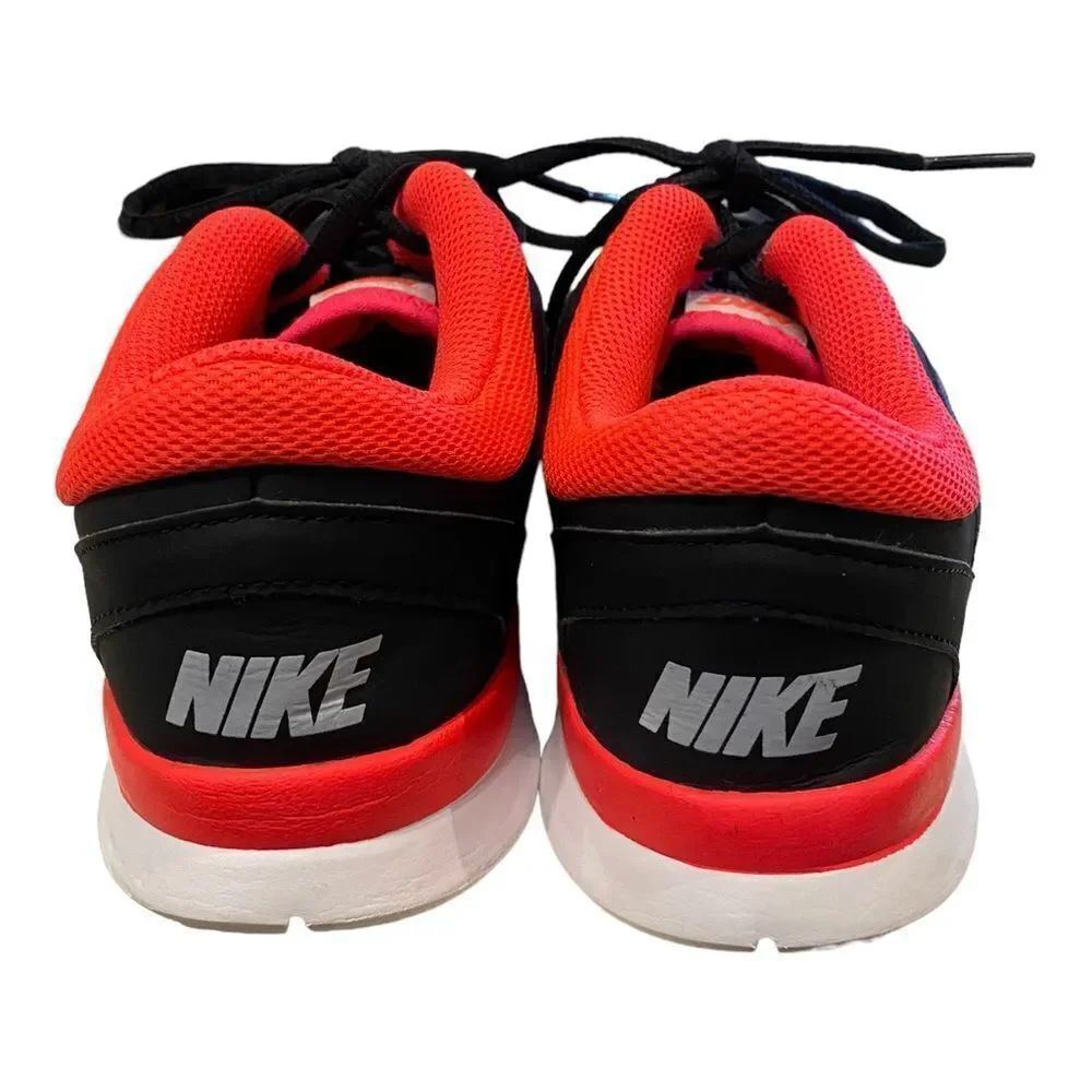 Nike Women's Flex Trainer 4 Black Laser Crimson Sneakers 6.5 - Picture 5 of 6